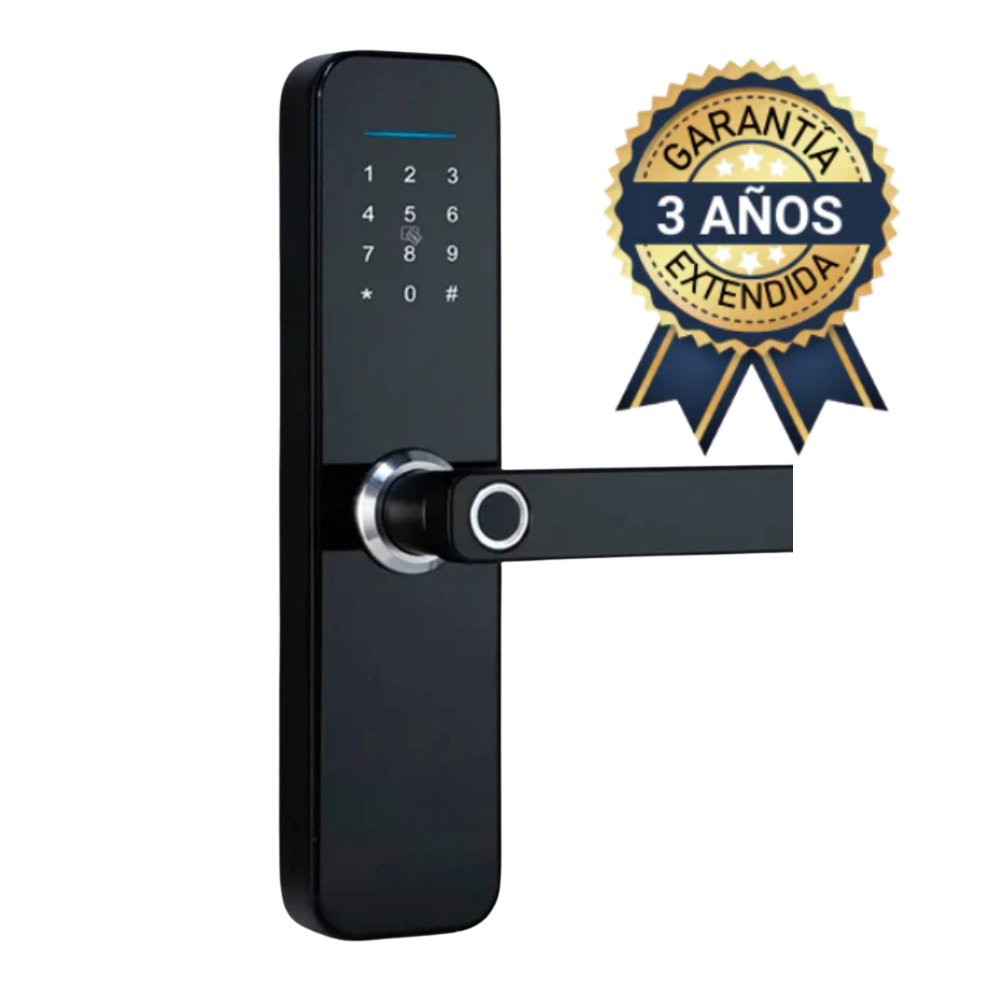 Cerradura digital con sensor biométrico de huellas dactilares
