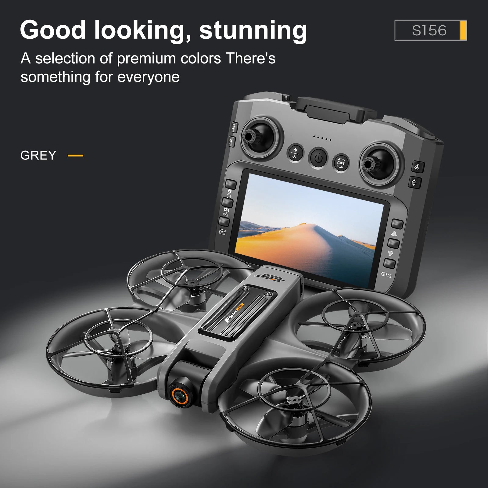 Dron 8k Dual Cam con pantalla