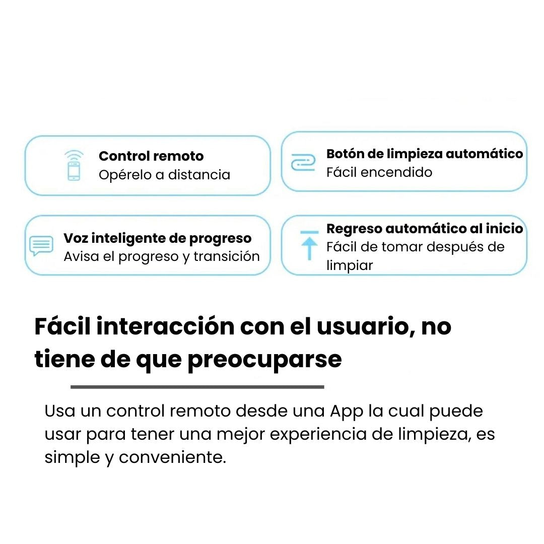Robot limpiacristales Modelo V10