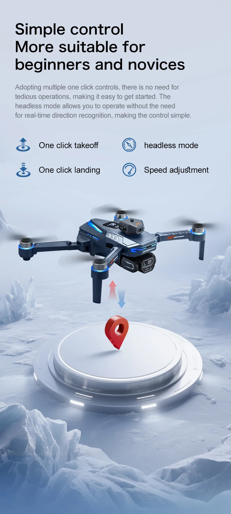 Dron Pro dual GT8