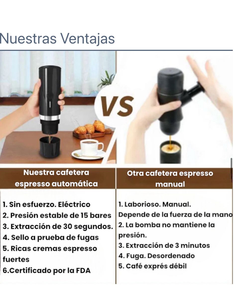 Cafetera portátil