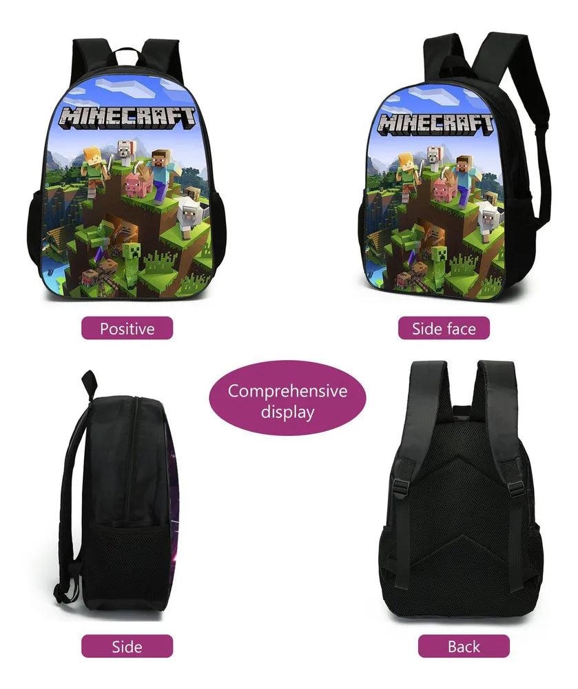 Kit Mochila-Lonchera-Lapicera