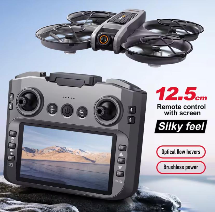 Dron 8k Dual Cam con pantalla