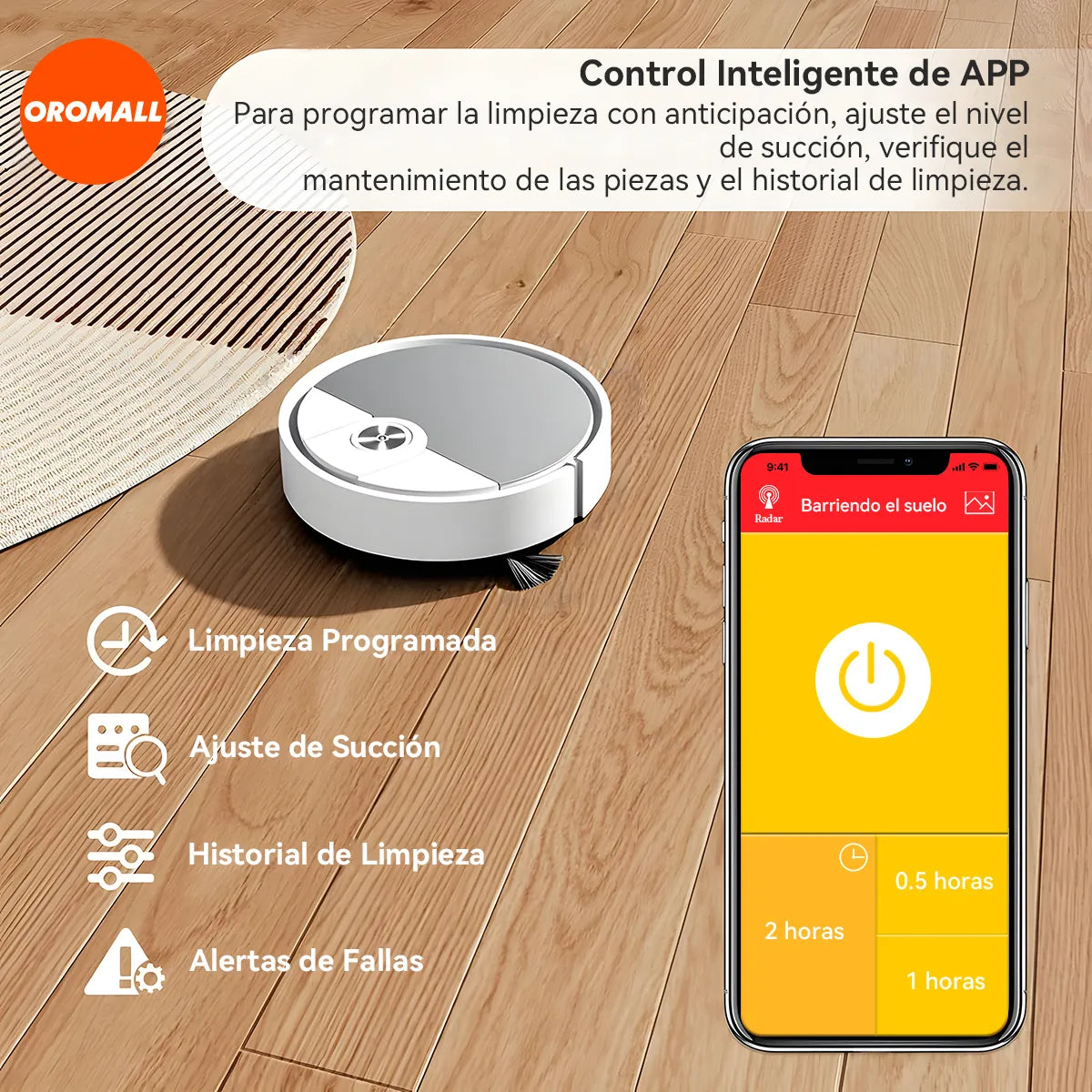 Robot Aspiradora E500