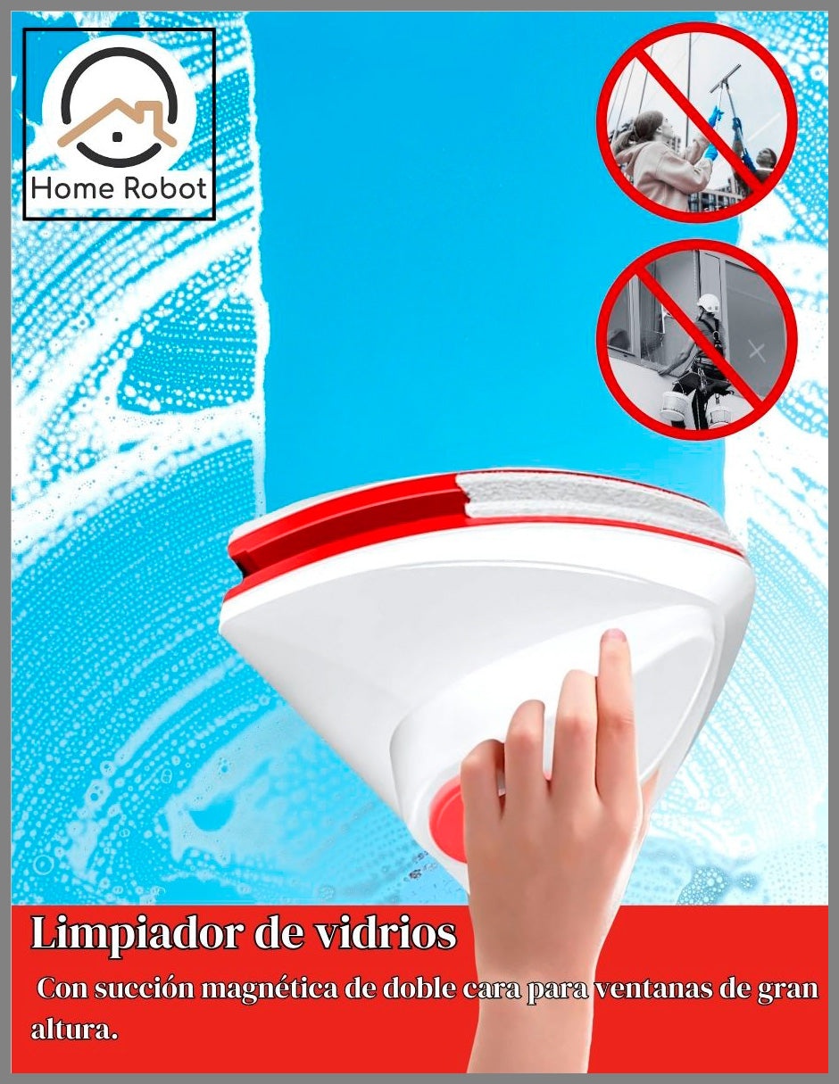 Limpia vidrios Magnetico
