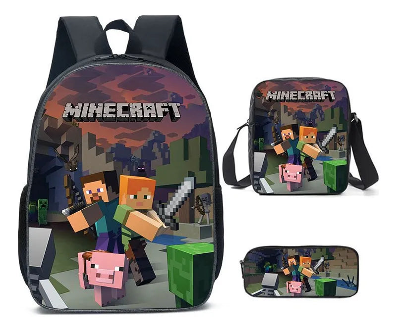 Kit Mochila-Lonchera-Lapicera