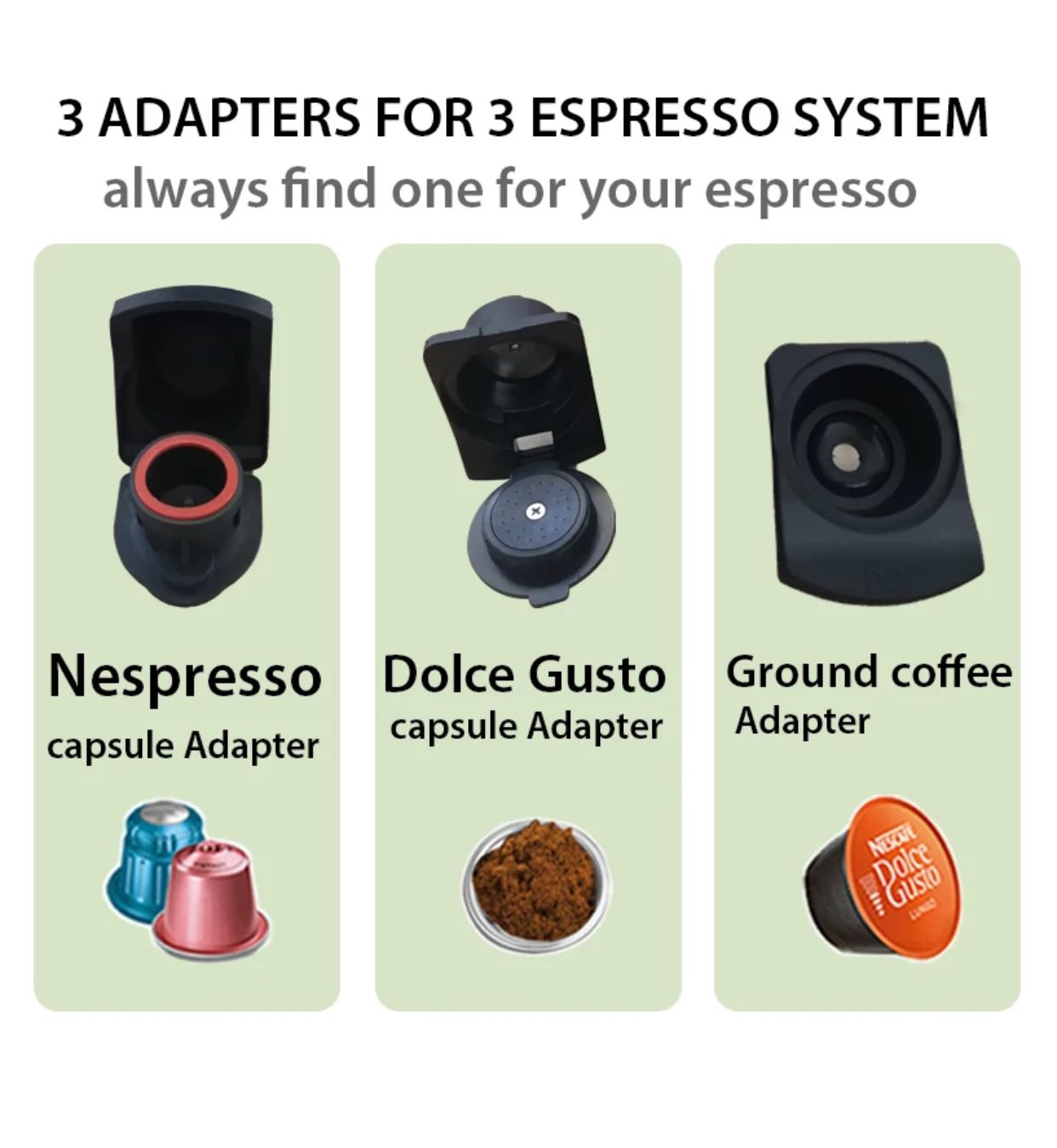 Maquina de expreso de múltiples capsulas 4 en 1