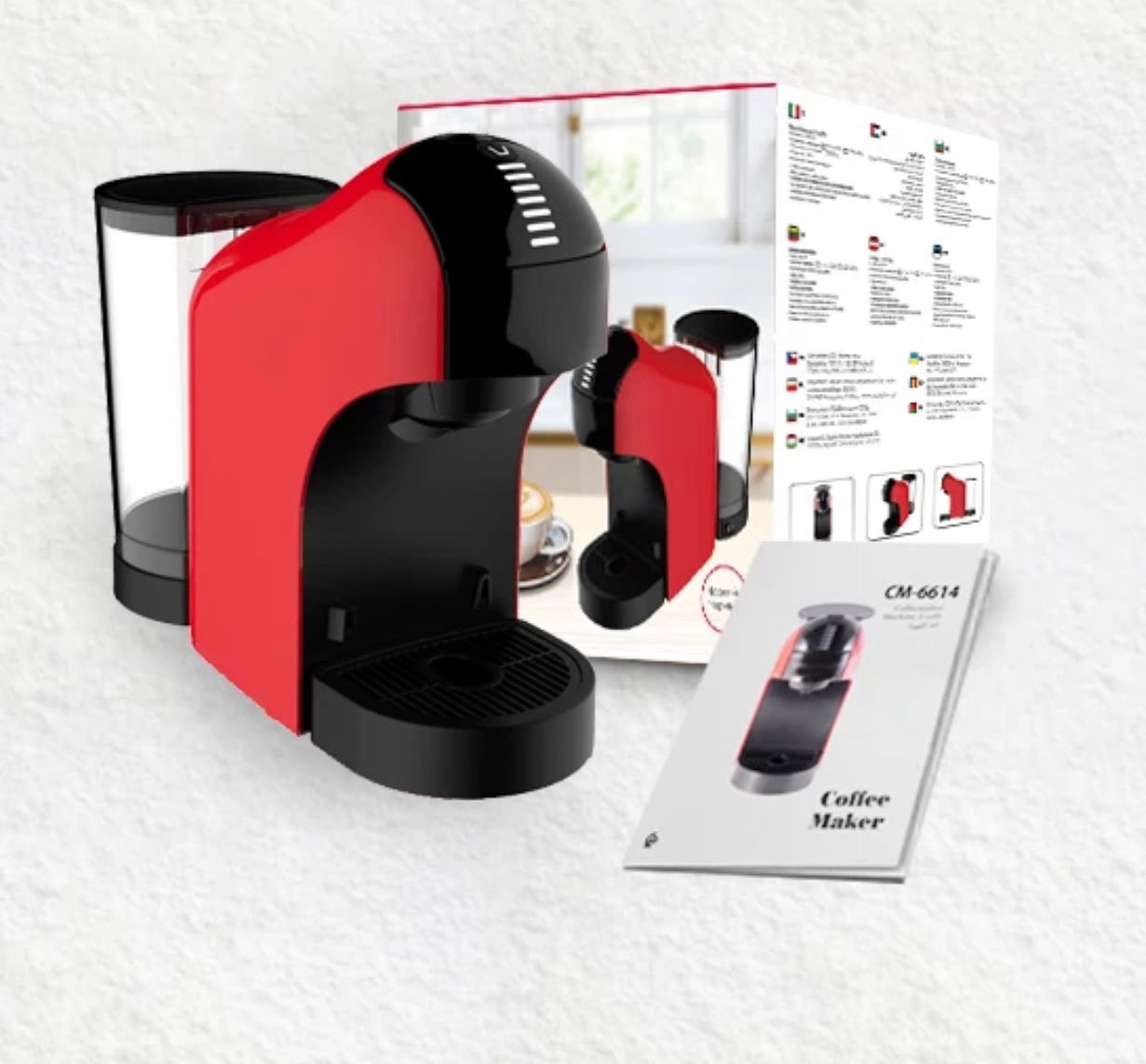 Maquina de expreso de múltiples capsulas 4 en 1