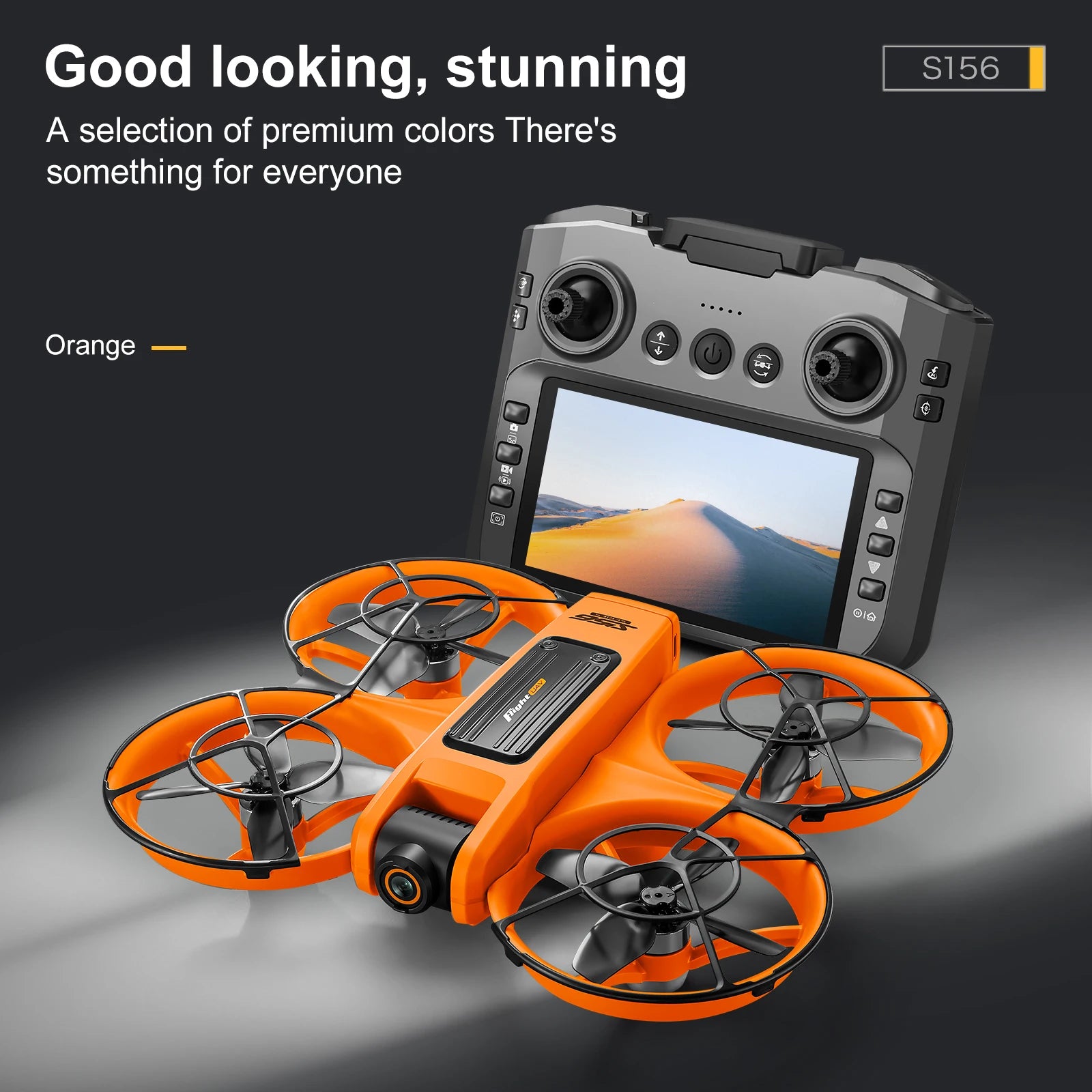 Dron 8k Dual Cam con pantalla