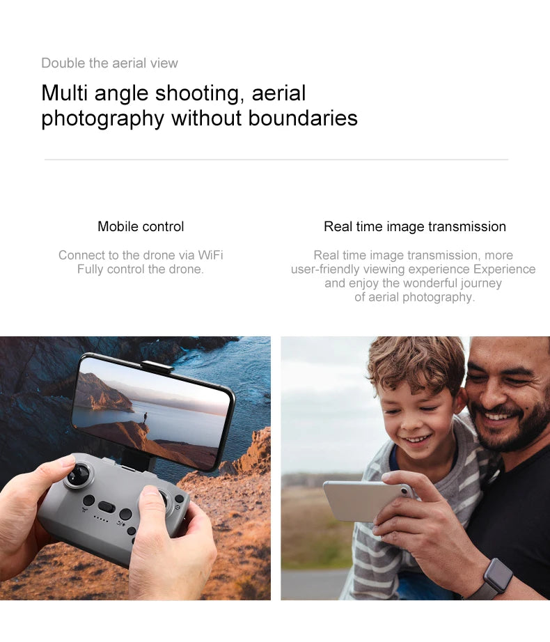 Mini drone  D16 doble cámara