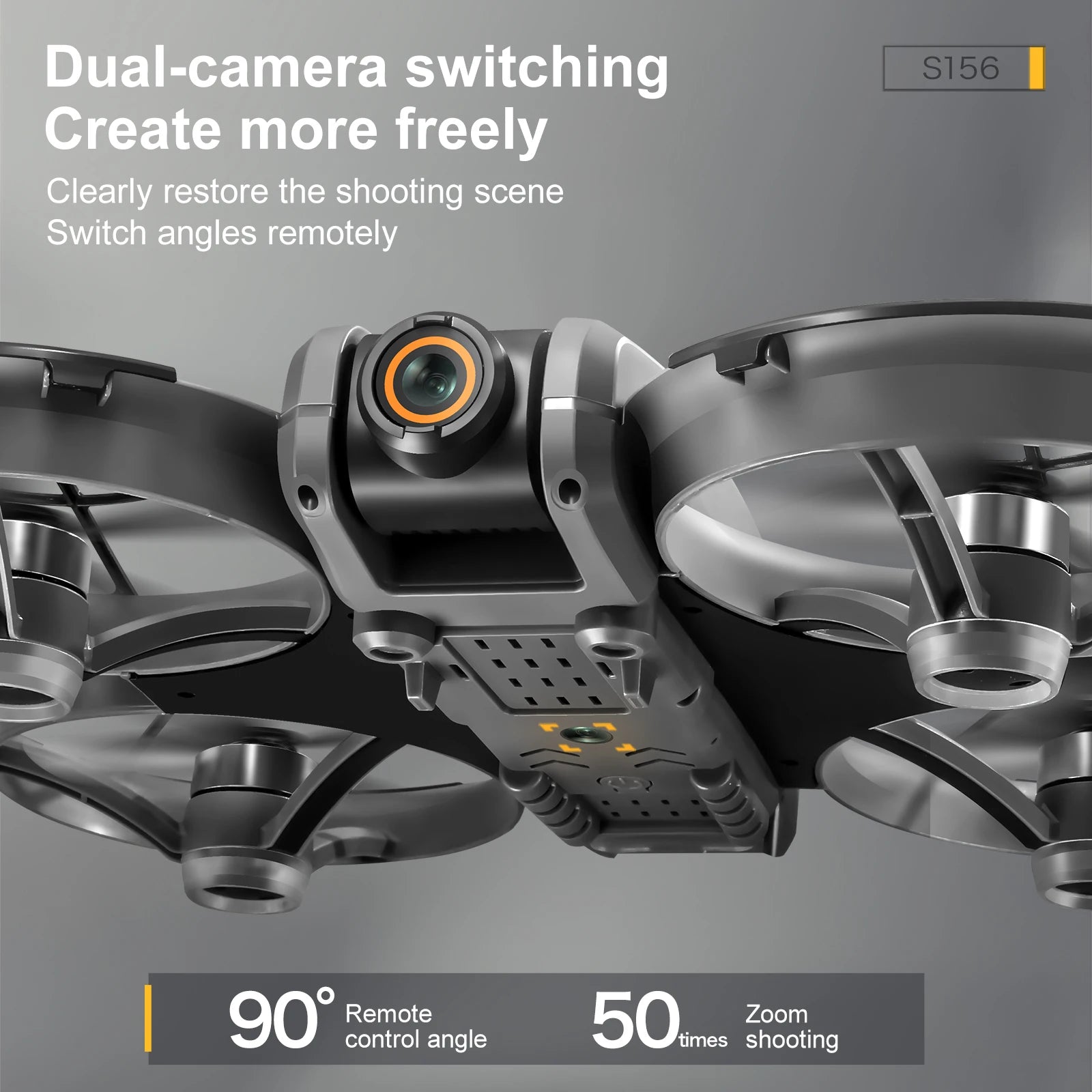 Dron 8k Dual Cam con pantalla