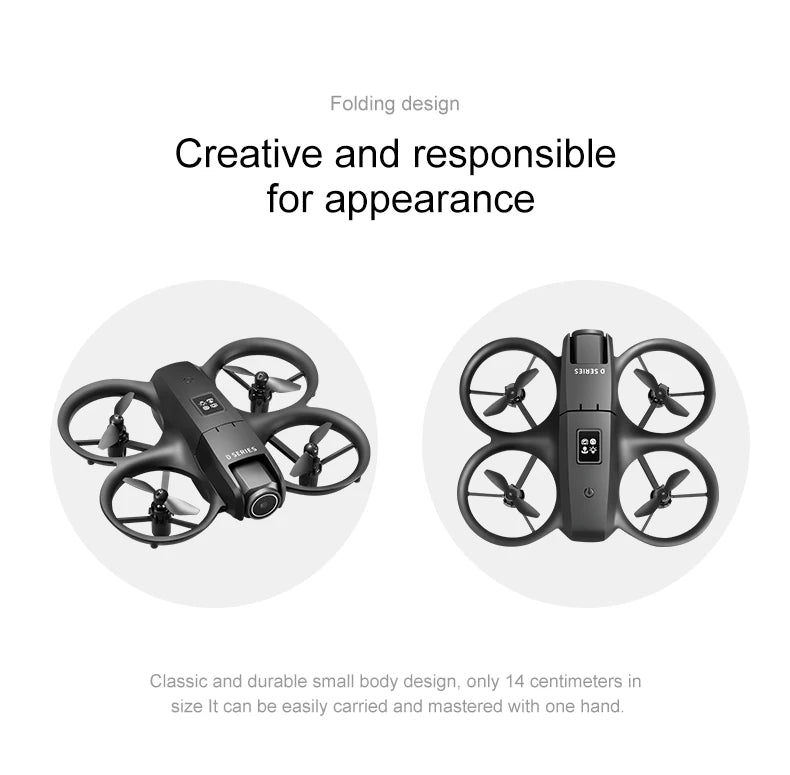 Mini drone  D16 doble cámara