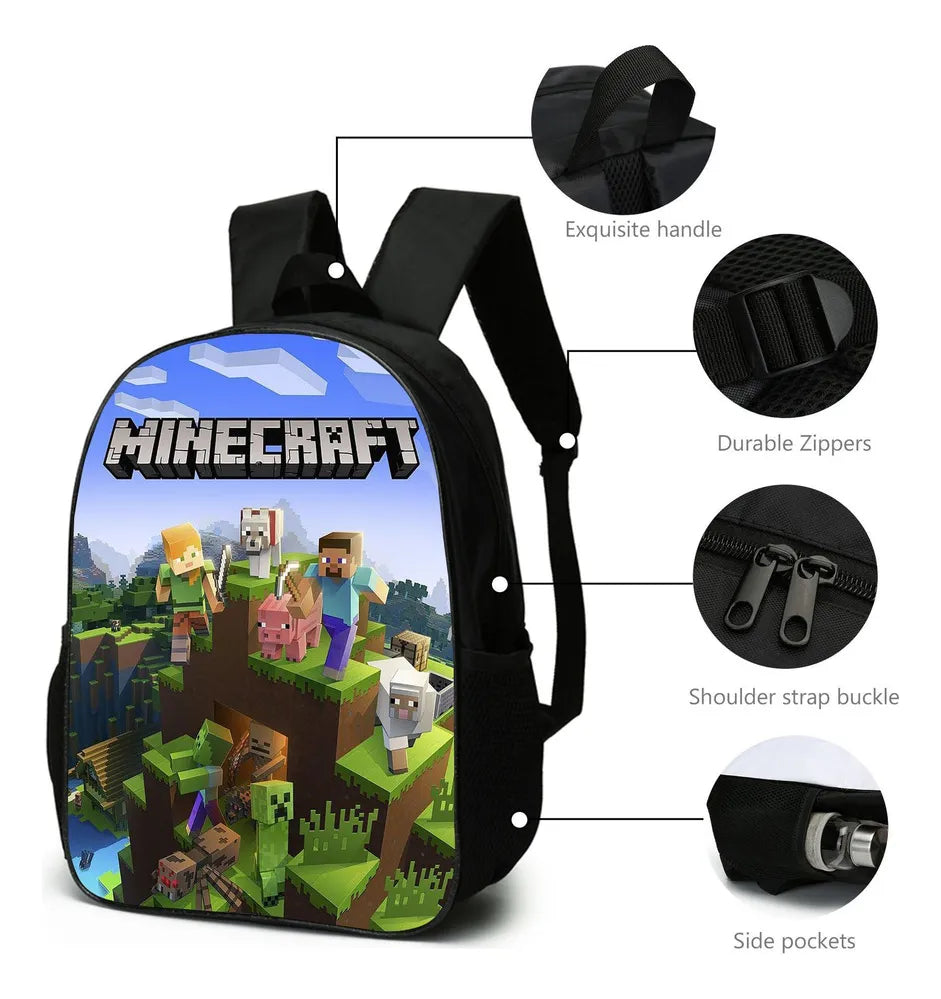Kit Mochila-Lonchera-Lapicera