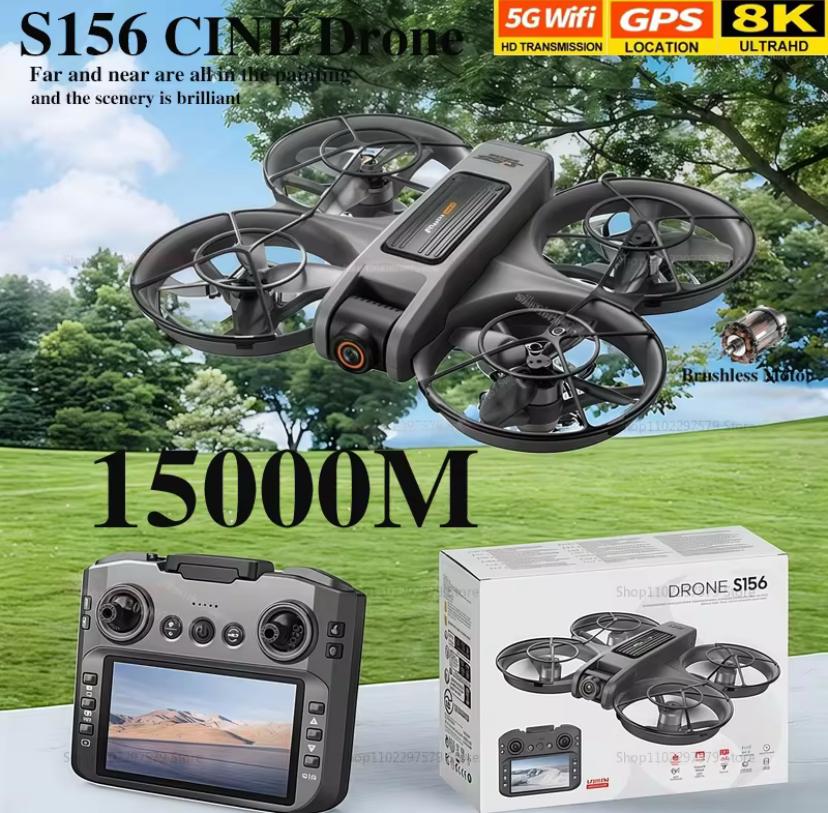 Dron 8k Dual Cam con pantalla