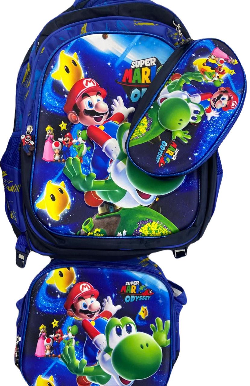 Mochila lonchera lapicera