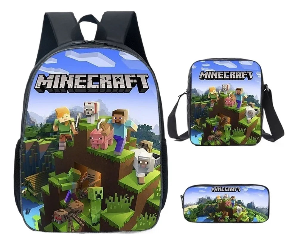 Kit Mochila-Lonchera-Lapicera