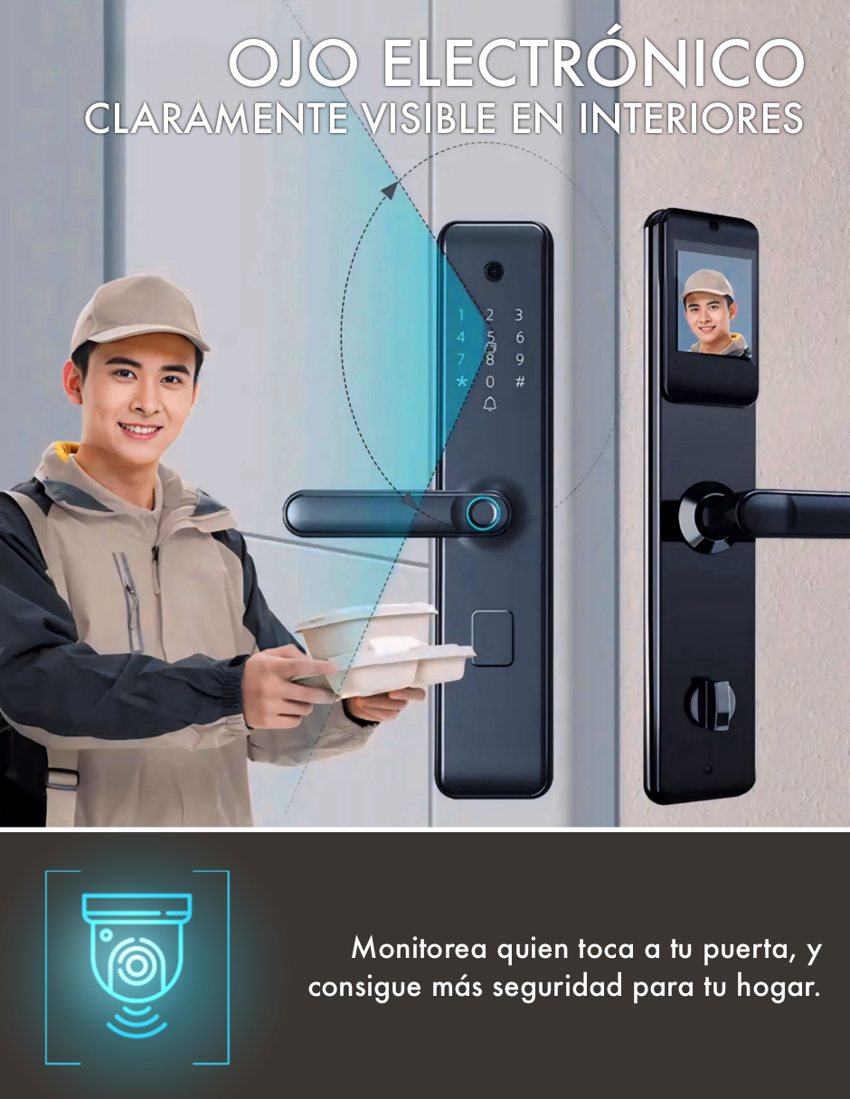 Cerradura inteligente con video