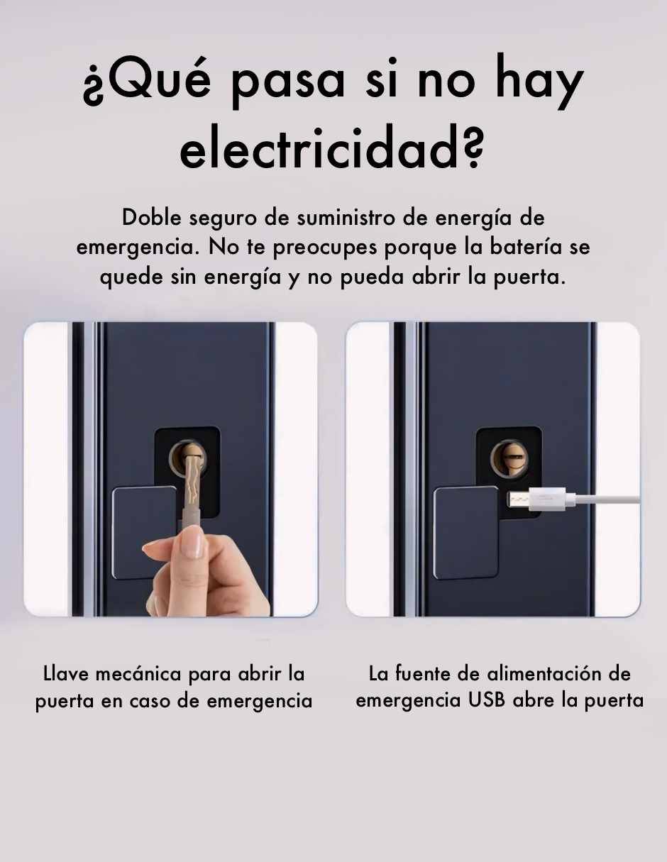 Cerradura inteligente con video