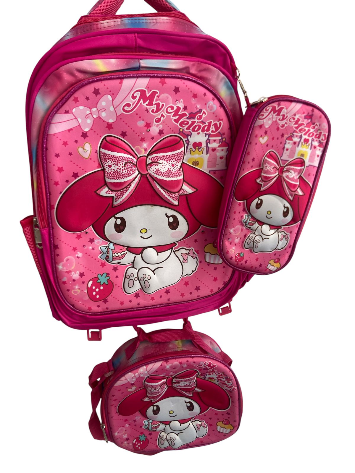 Mochila lonchera lapicera