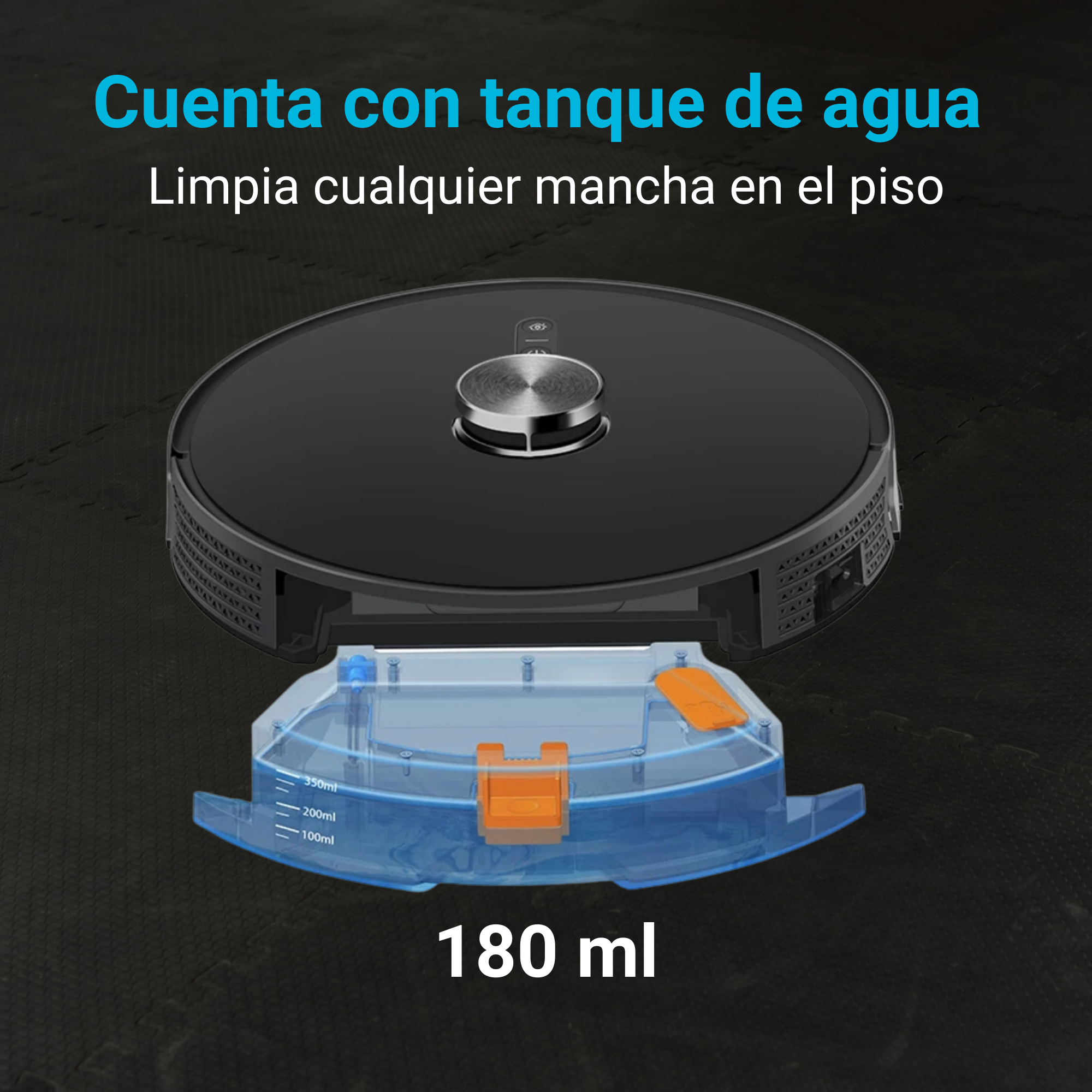 Robot Aspiradora Modelo E900 PRO con caja de Autovaciado